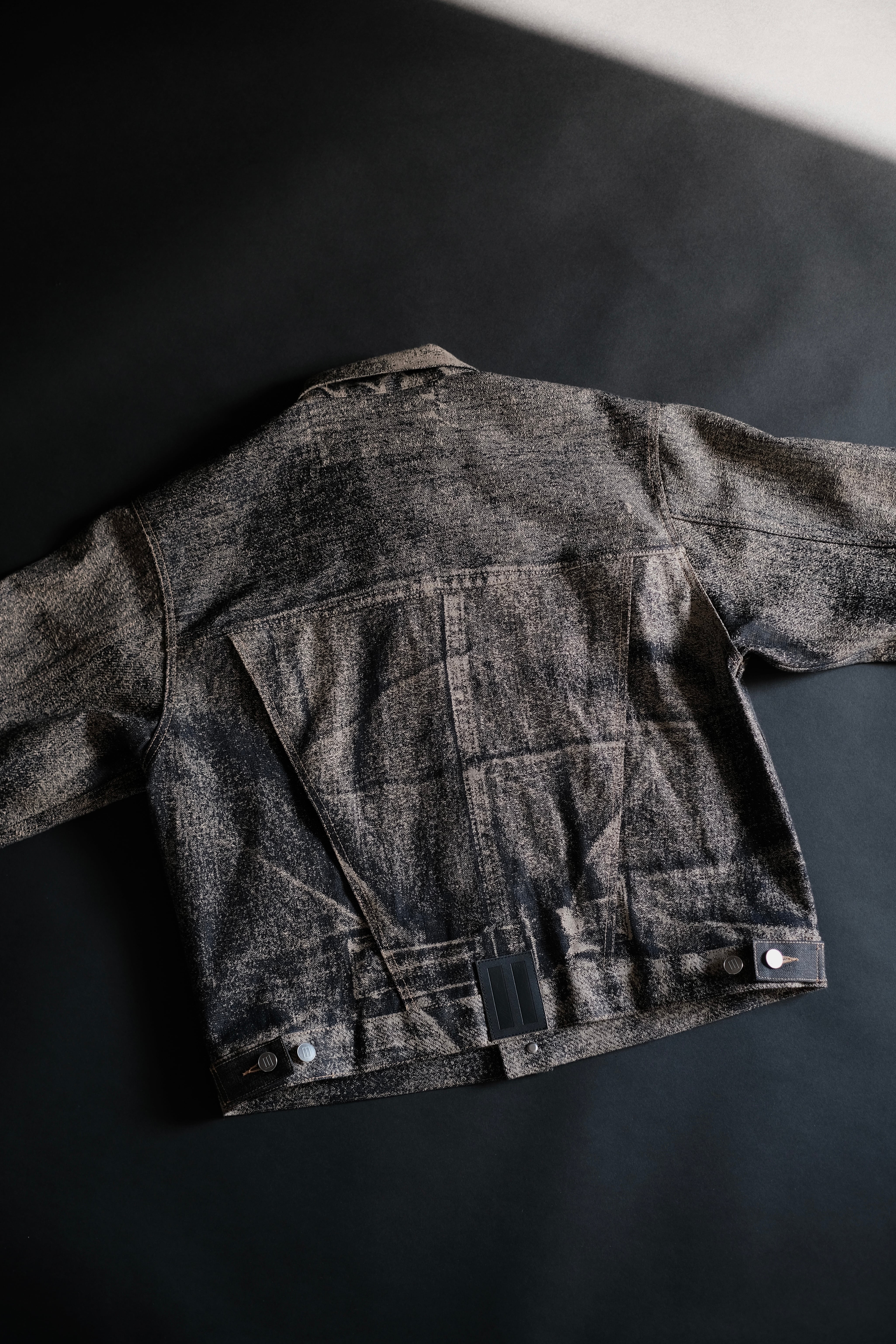 DAISUKE TANABE / x-ray jacuard denim jacket | LIVING
