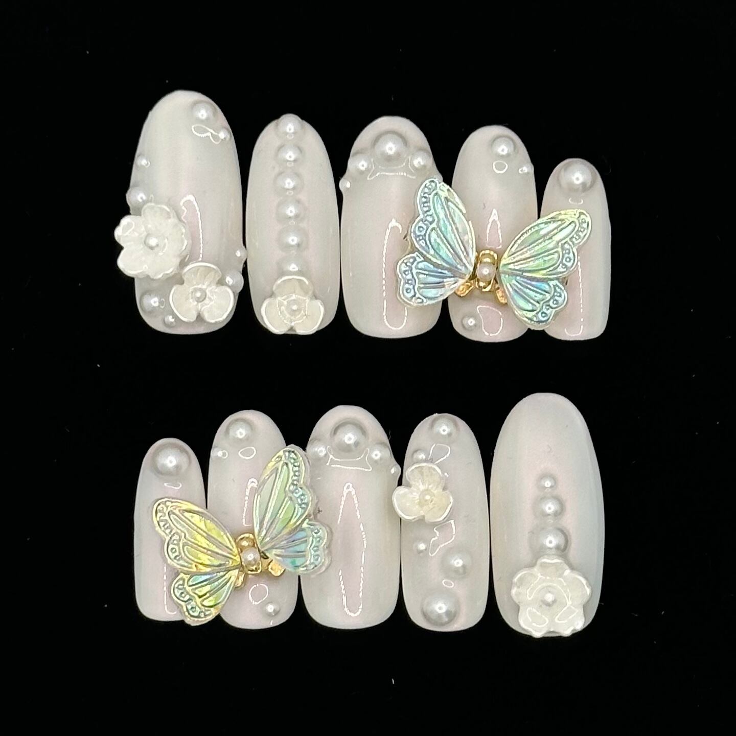 White Flower Butterfly