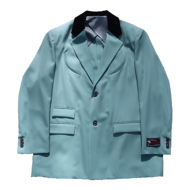 DAIRIKU 23AW "Jonny" Teddy Tailored Jacket (Aqua)