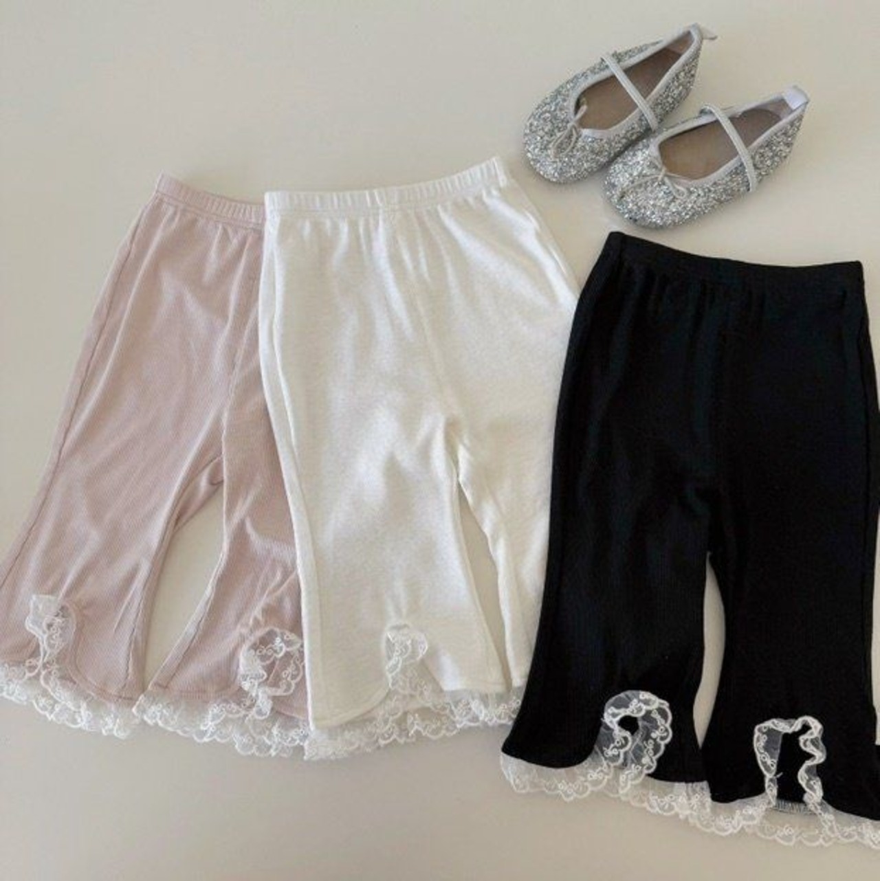 [my daughter] Any Lace Stretchy Pants / [마이다럴] 에니레이스쫀쫀팬츠