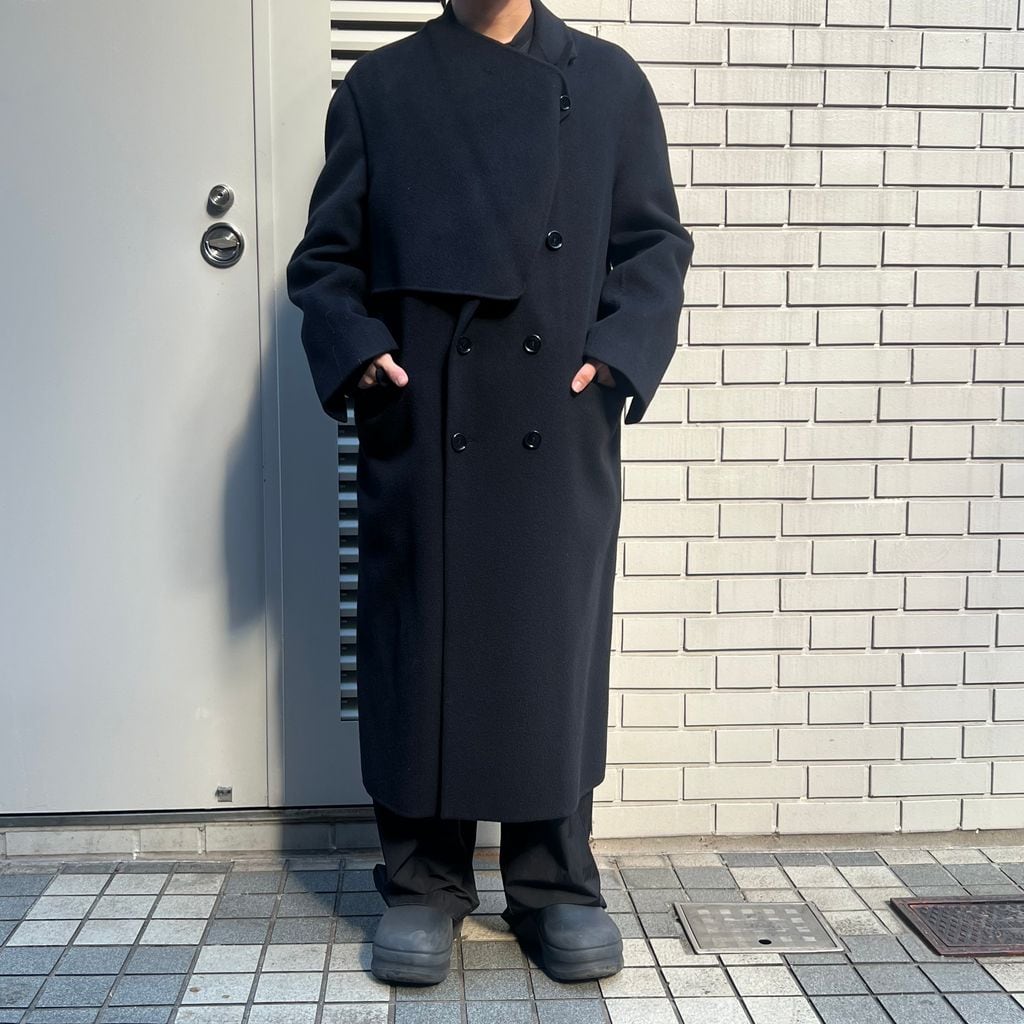 Dior ディオール 19AW Duster Coat ウール チェスターコート ブラック