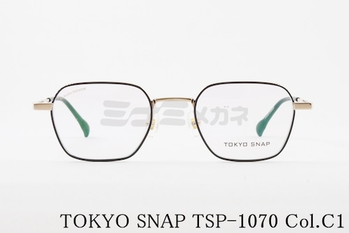 TOKYO SNAP メガネ TSP-1070 Col.C1 ヘキサゴン メタルフレーム トウキョウスナップ 正規品