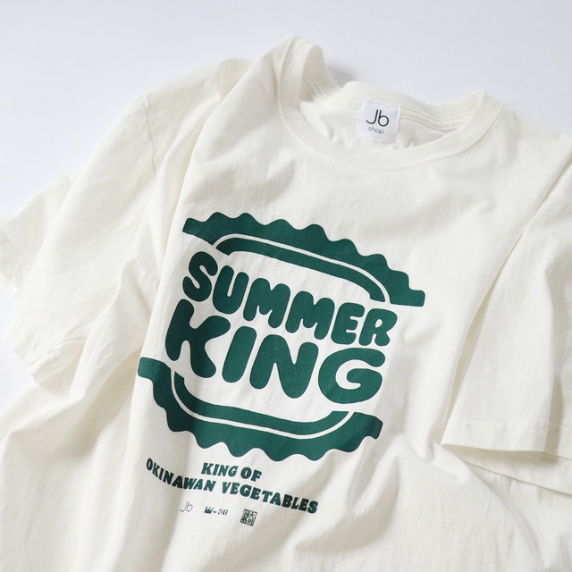 【大田民芸 × JB shop】Organic Cotton Tee（Summer King）