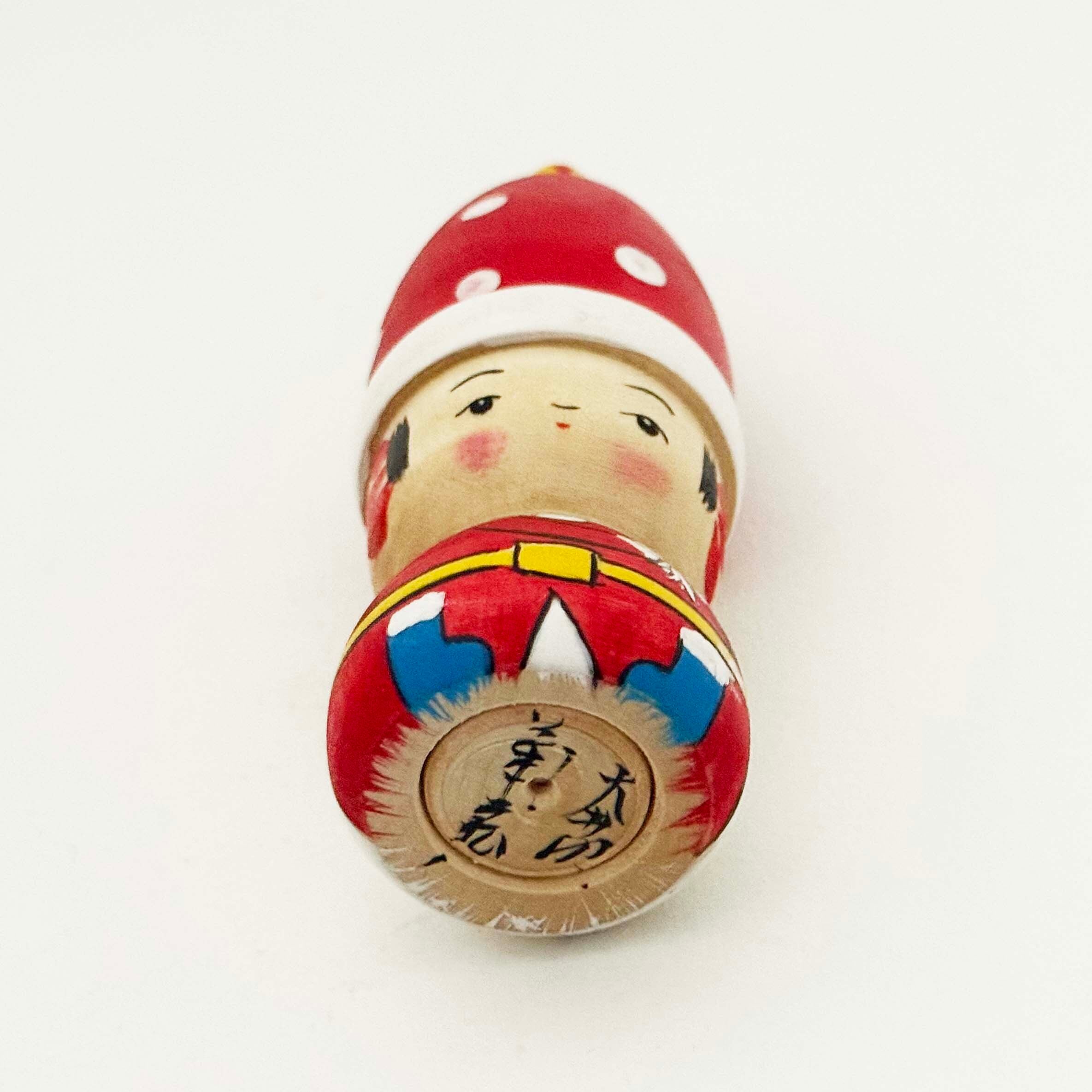 クリスマスこけし（独立系 / 志田菊宏工人）サンタ