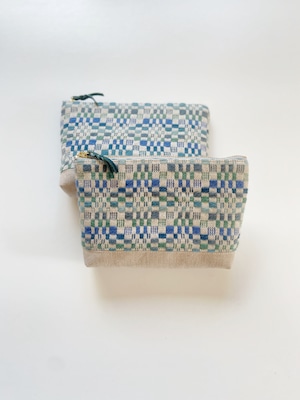 【18cm】Hand-woven makeup pouch / STAR