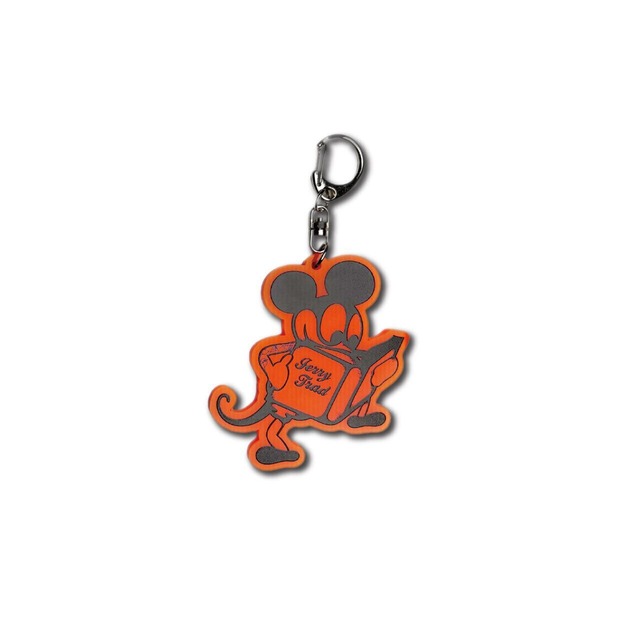 Classic staff ACRYLIC KEYCHAIN Orange