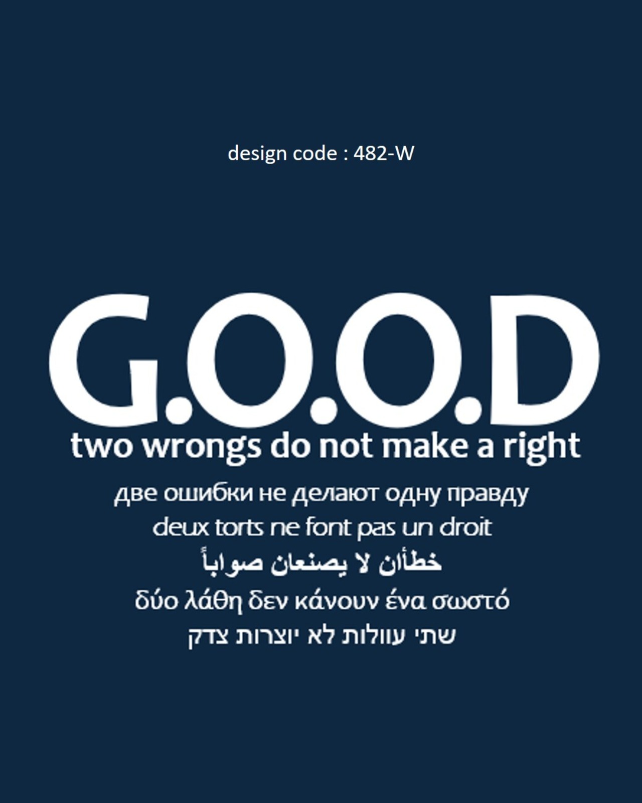 T-shirt x 482-W・画像2