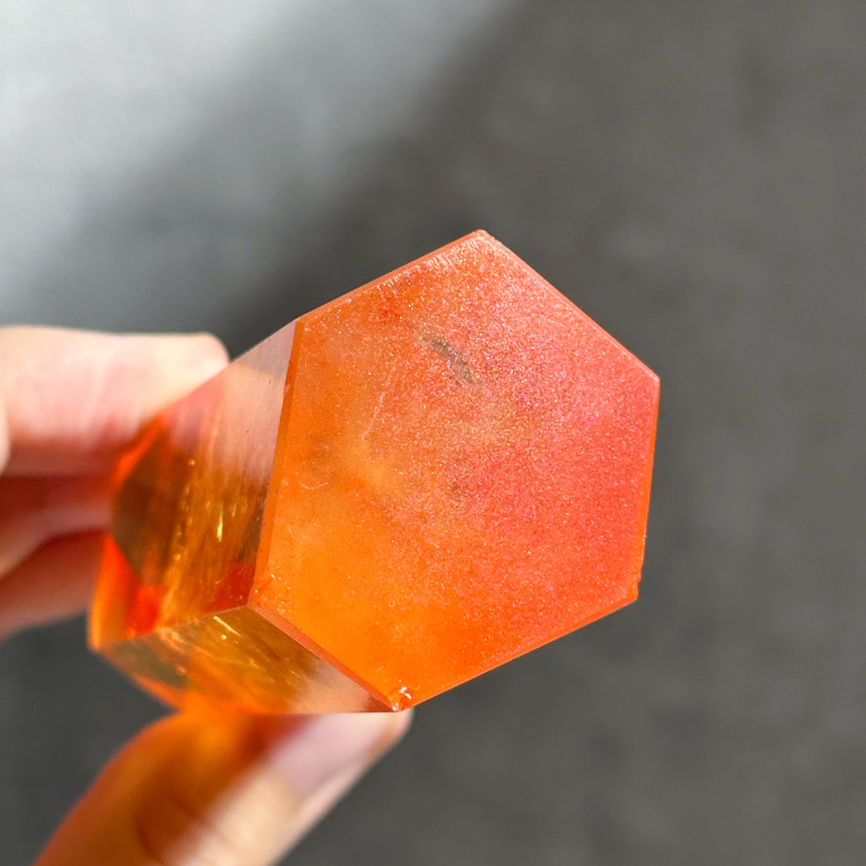 オレンジオーラクォーツ タワー32◇ Orange Aura Quartz ◇天然石