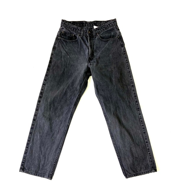 90年代 USA製 リーバイス 554 ブラック デニムパンツ W31 ルーズ 