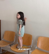 【取寄/韓国直送】JEJEUNOSITY 26/SM コットンベリーショートオーバーオール|夏服|韓国子供服