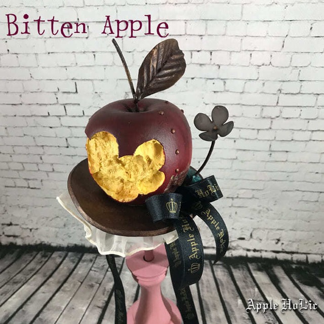 ドールハット L　Bitten Apple・ビトゥンアップル　ブライス 60cmドール用