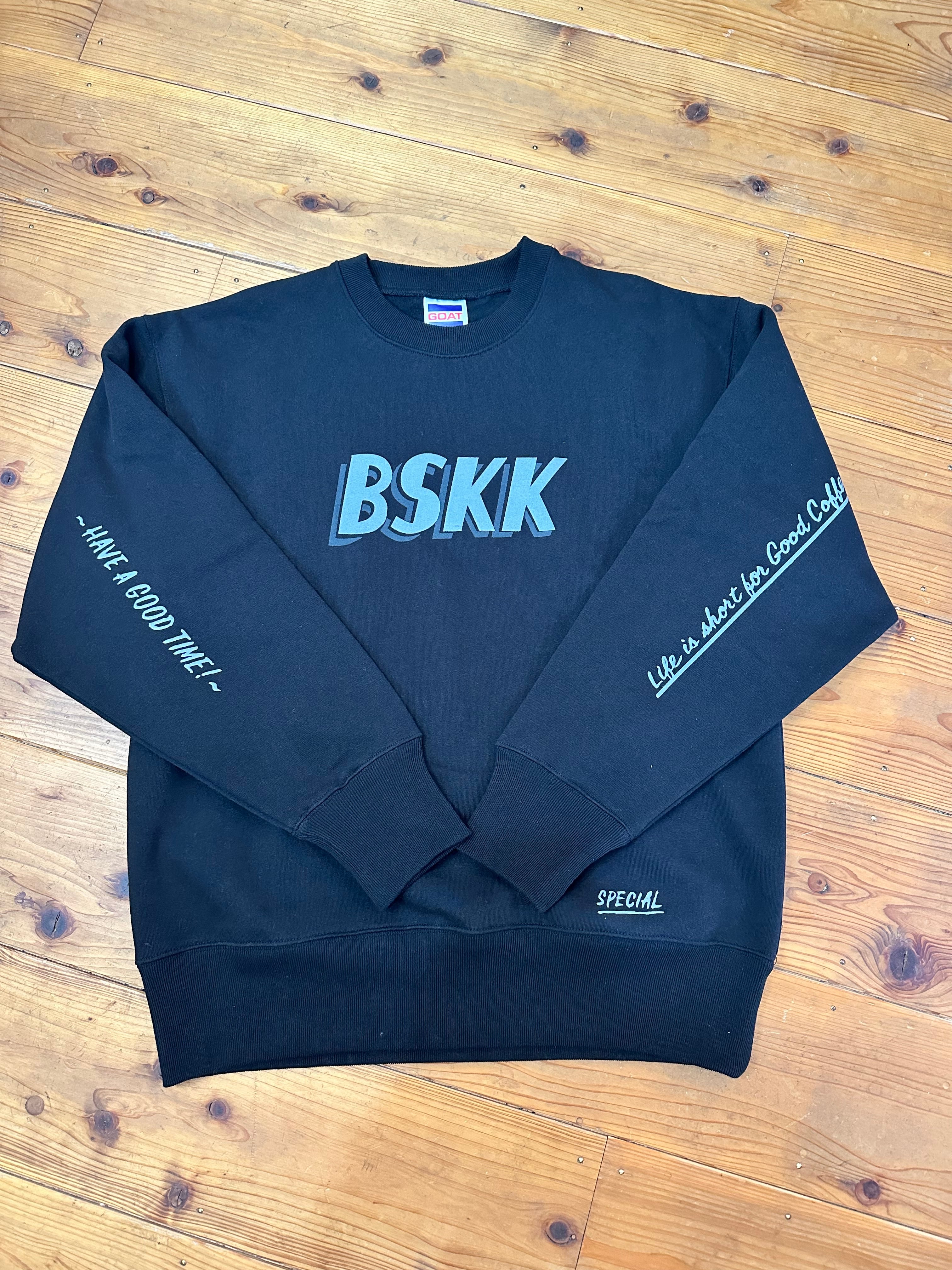 GOOD DAY SP CREW SWEAT BLACK M size