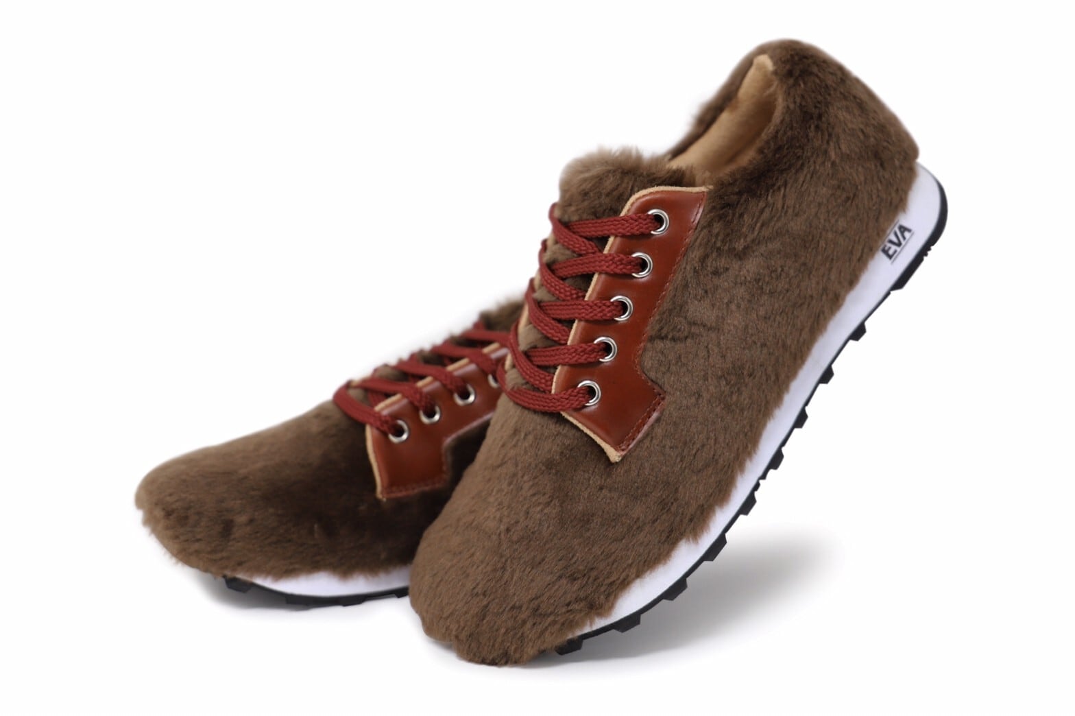 モコモコの靴「ブラウン」 | SANGACIO