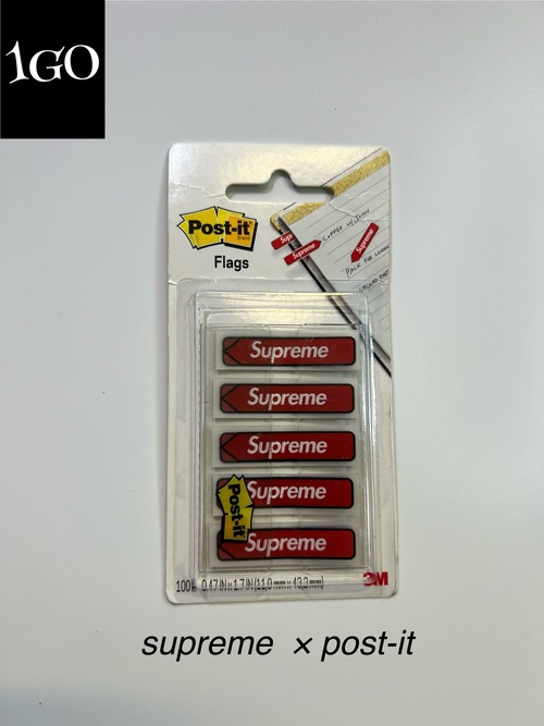 supreme × Post-it flags ポストイット　付箋