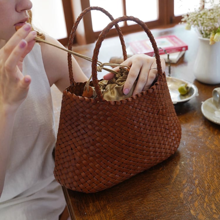 レザー メッシュ トートバッグ《2色》No.4160 | closetly