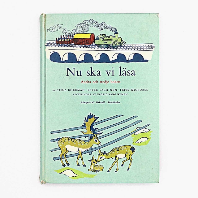 イングリッド・ファン・ニィマン「Nu ska vi läsa - andra och tredje boken（読みましょう - 第2巻＆第3巻）」《1961-01》