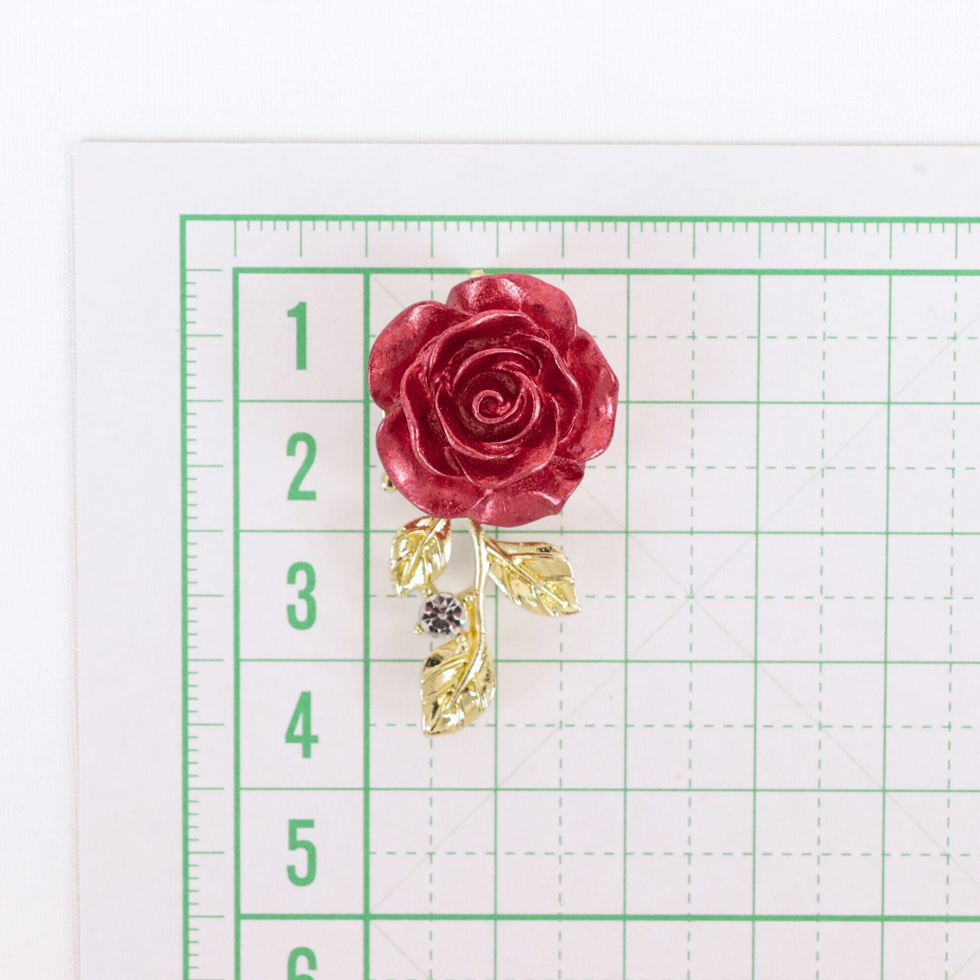 薔薇 ゴールド 金属 02000229 チャーム ハンドメイド 装飾 飾り