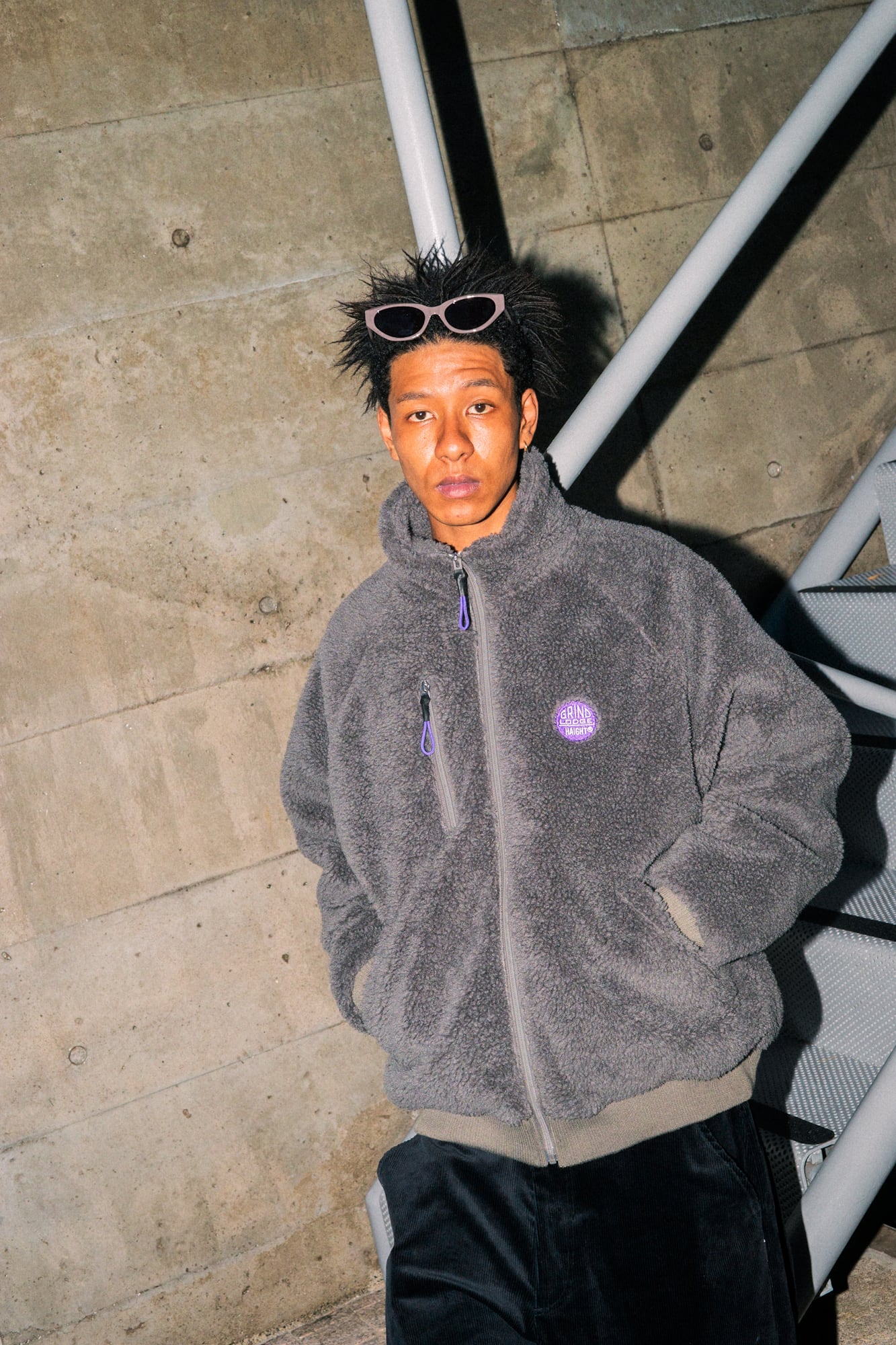 HAIGHT(ヘイト)”HAIGHT ヘイト BOA JACKET ft. GRINDLODGE ボア