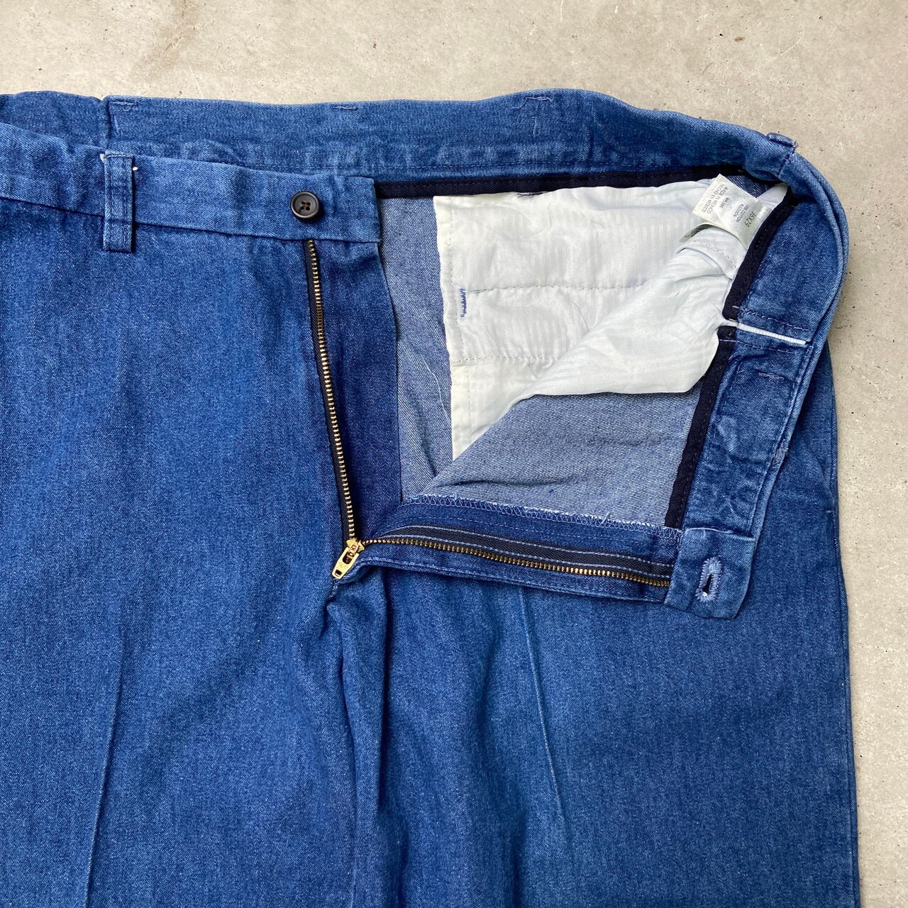 HAGGAR ハガー ワイドデニムトラウザーズ メンズW36 古着 アメカジ 