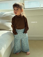韓国子供服 / 26winter / cream bbang / ガーデンワイドパンツ / キッズ / 冬服 *XXS~L*