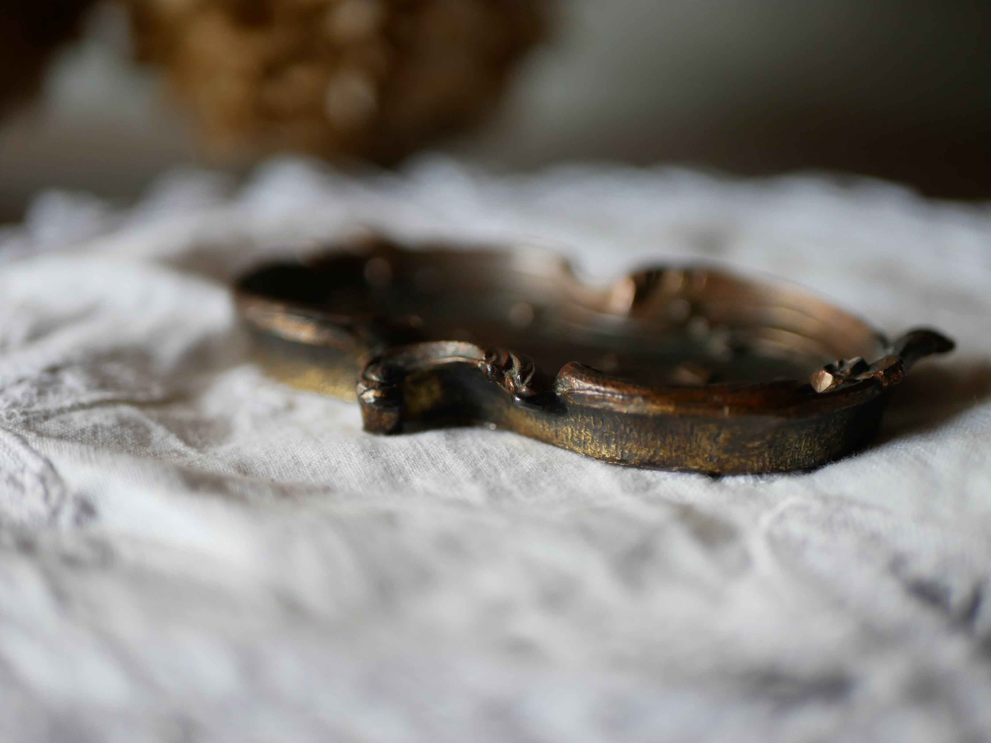 アール・ヌーヴォーアンティーク ブロンズプレート