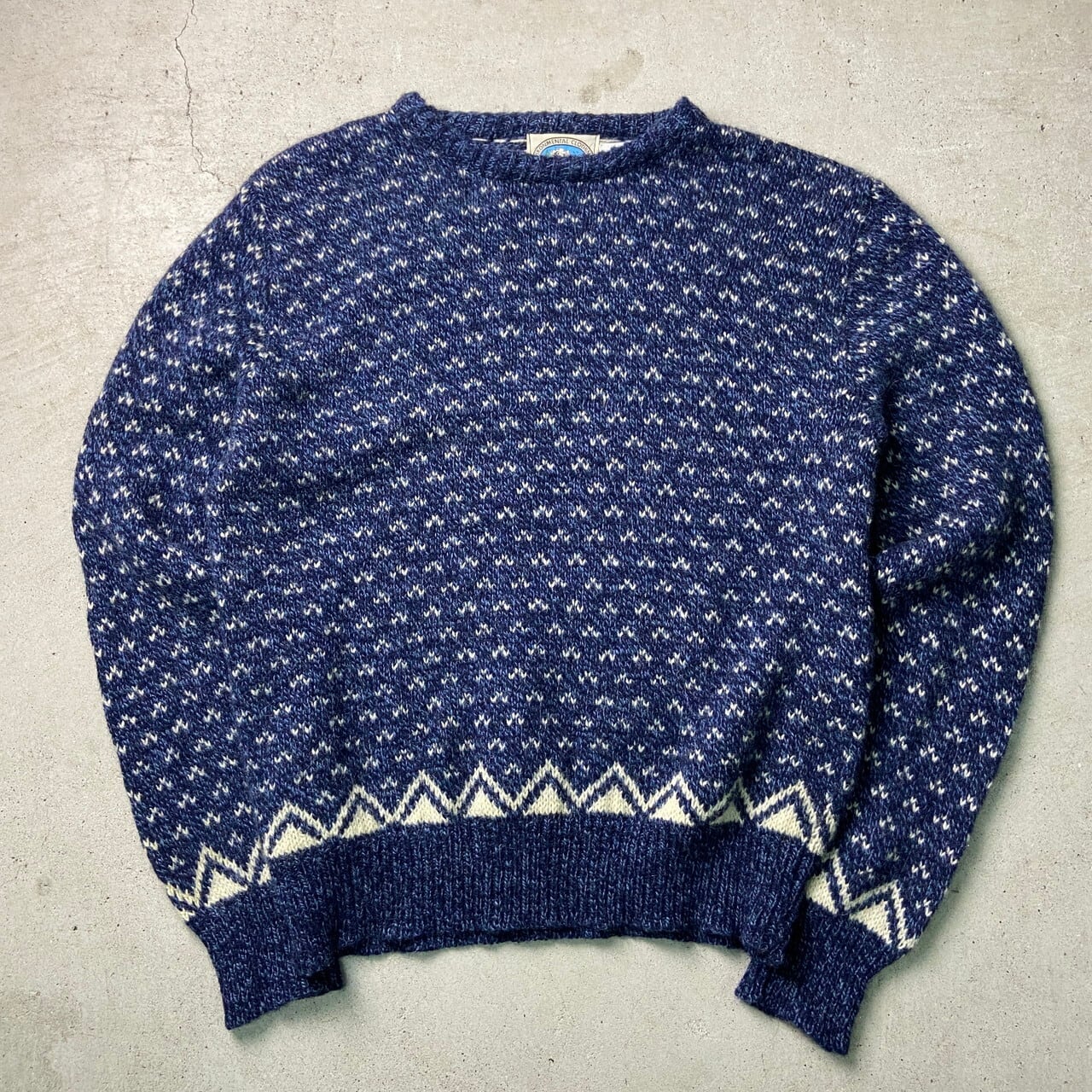 80年代〜90年代 USA製 ENVIRONMENTAL CLOTHING ウールニットセーター