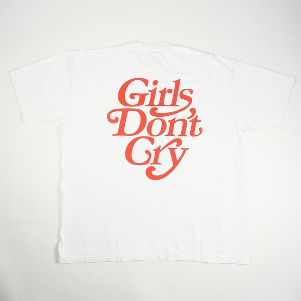 Tシャツ/カットソー(半袖/袖なし)希少XL Girls don't cry Tシャツ