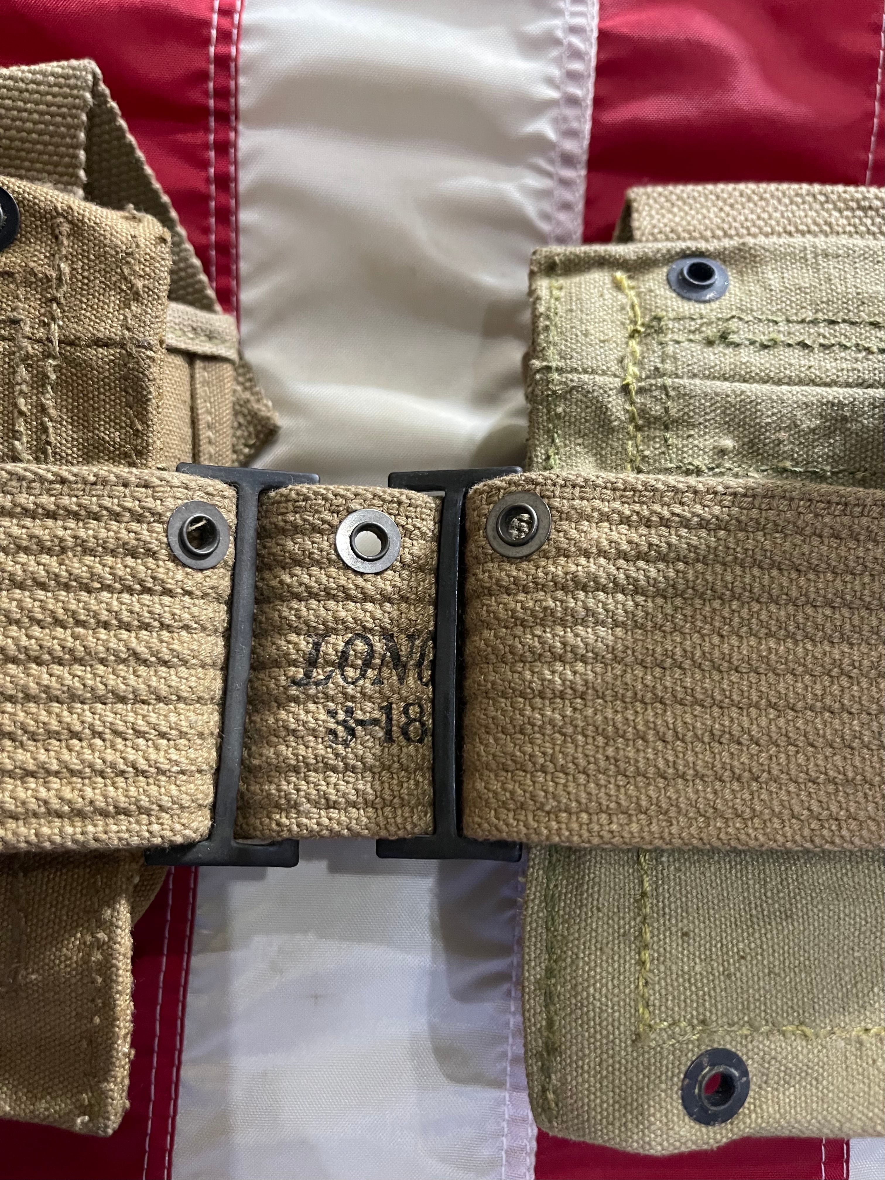 米軍 初期モデル1918 / WW1 BAR BELT /バーベルト デッドストック