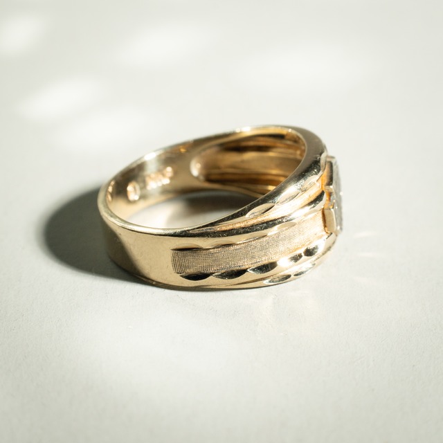 Official Harley Davidson Vintage Gold Ring