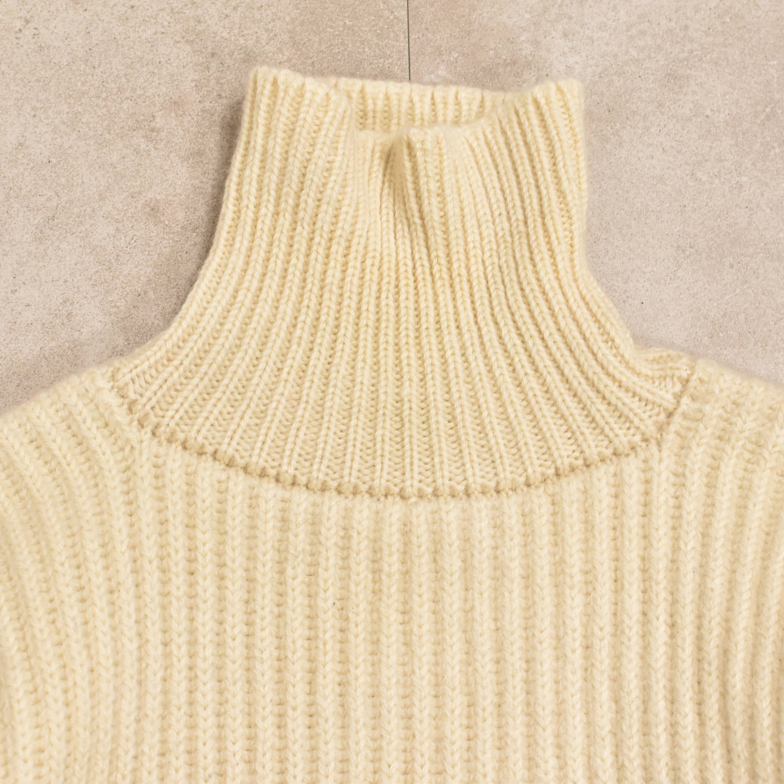 90～00s United knitwear hand sweater | 古着屋 grin days memory