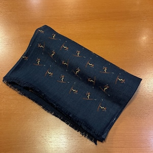 Drake's WOOL PRINT STOLE