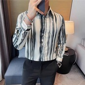 striped shirt tops 00184