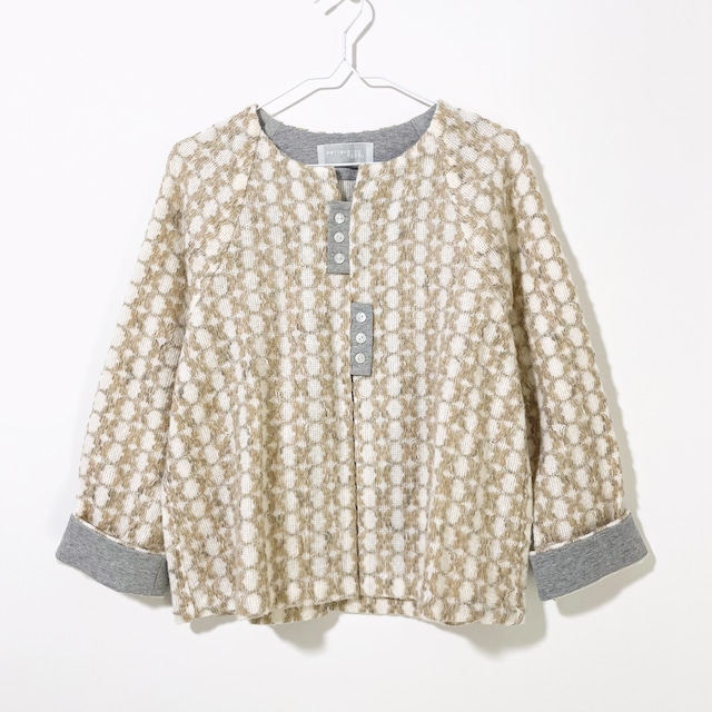 CIRCLE CARDIGAN (BROWN) / POTTENBURN TOHKII