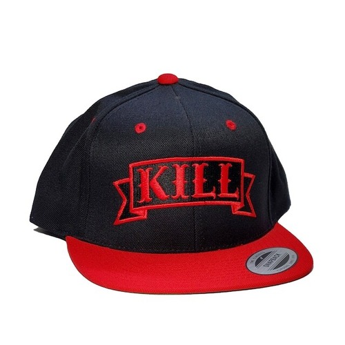 DISSIZIT / Kill Banner Yupoong Cap / Black/Red