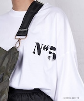 【直営限定ITEM】COOLAバックプリントビッグシルエットTシャツ (WHITE) CQ-46115H