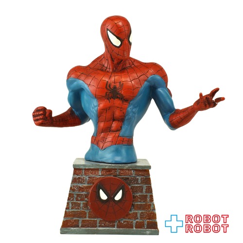 ※難有り：モノグラム マーベル スパイダーマン ペーパーウェイト フィギュア ルース