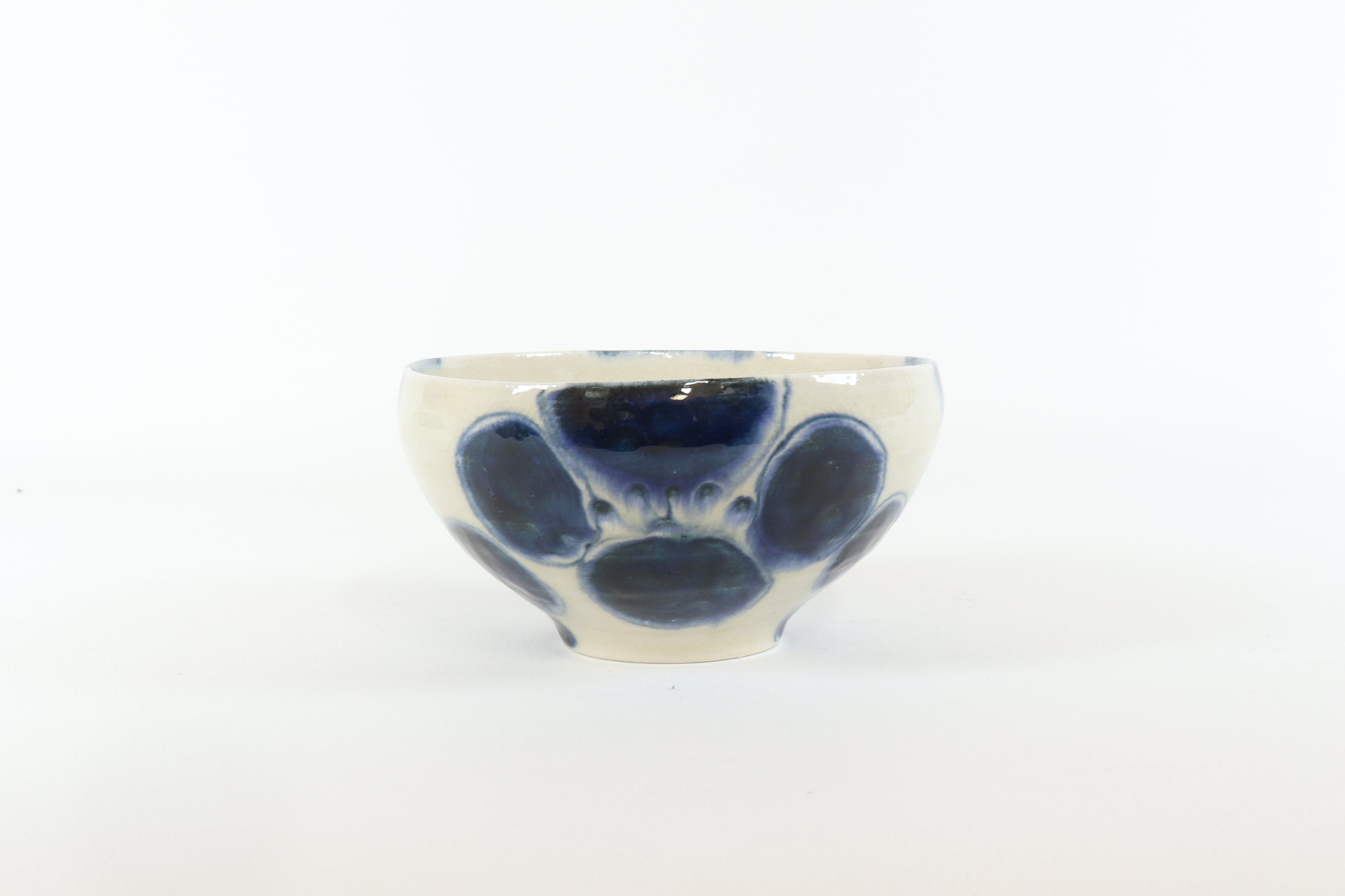 安南 鉢 ミニ 花椿