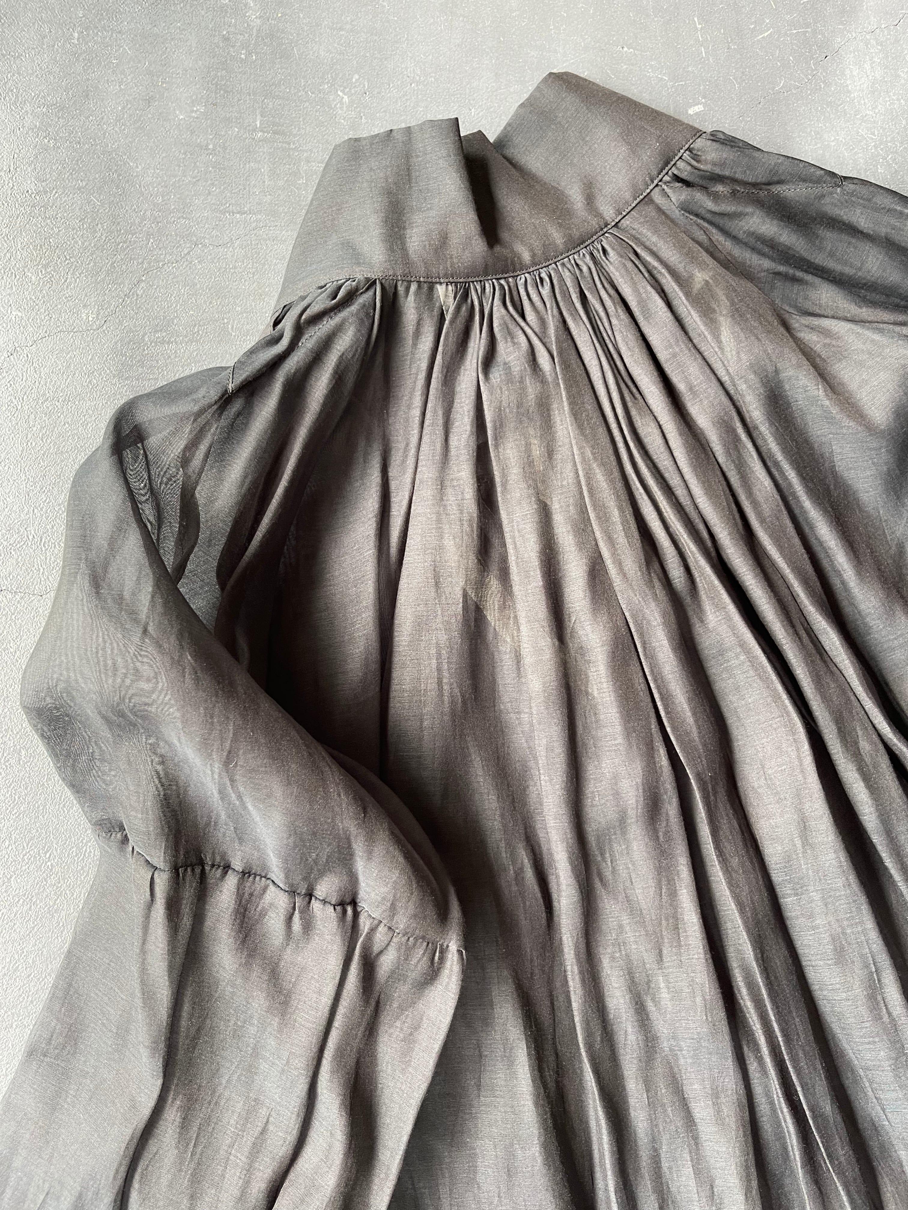 Tabrik cotton silk organzy shirt | mambo ladys