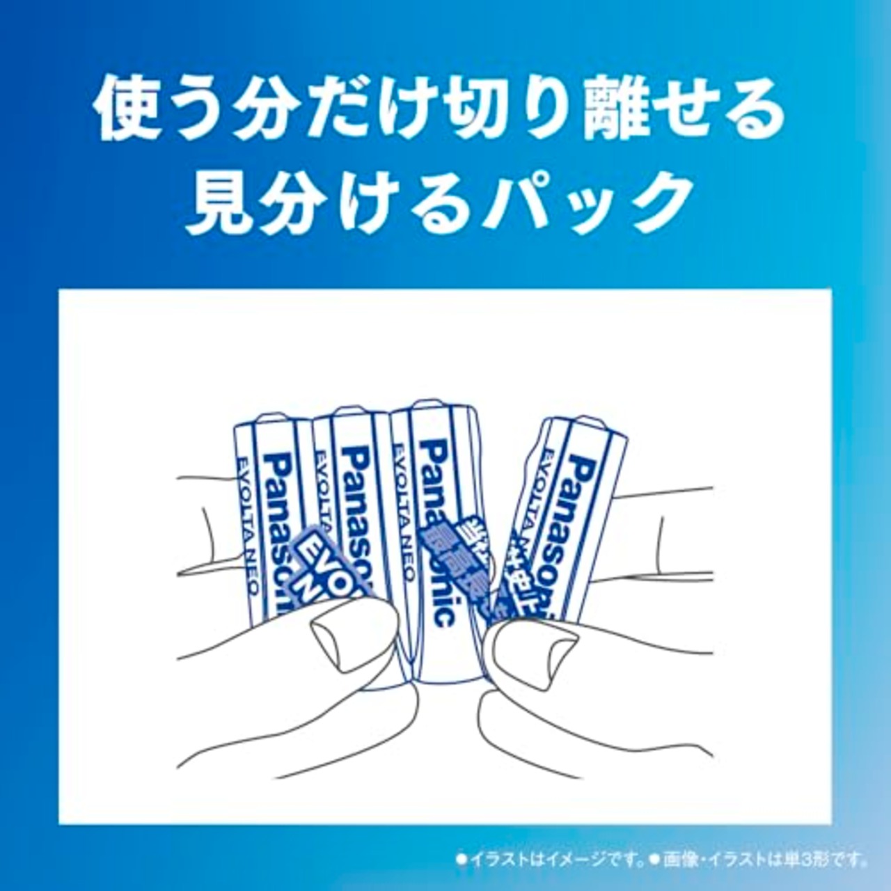 パナソニック エボルタNEO 単4形アルカリ乾電池 4本パック LR03NJ/4SE