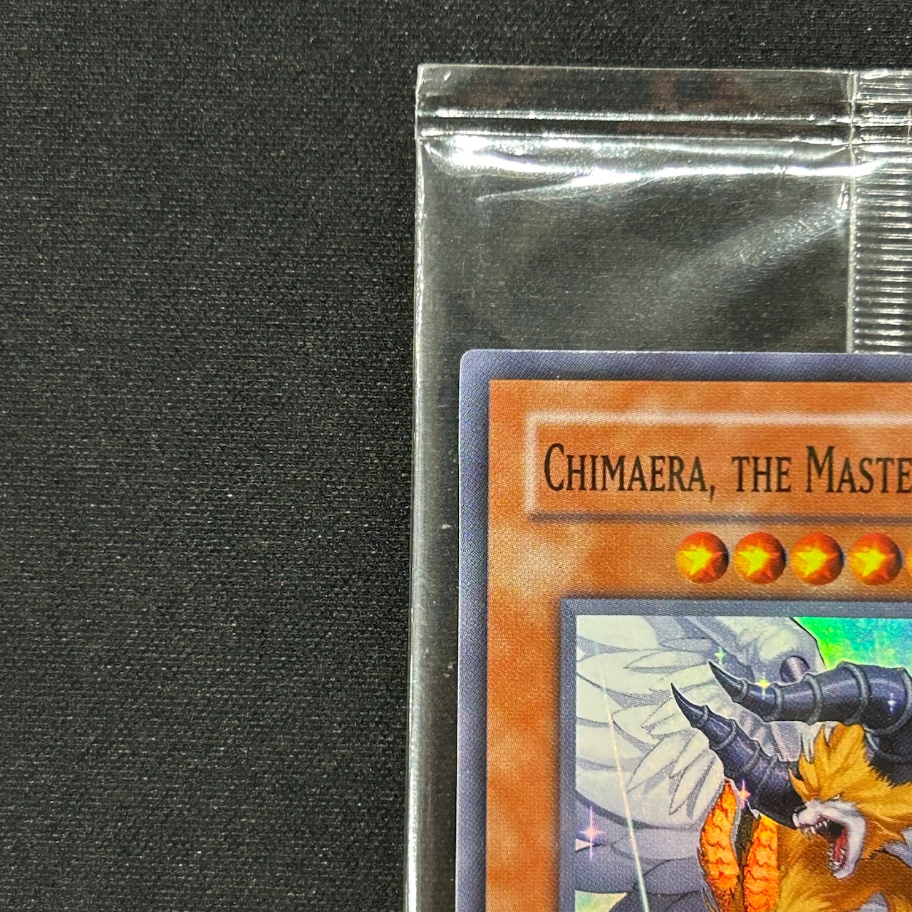 遊戯王 未開封 獣王キマイラ CHIMAERA,THE MASTER OF BEASTS 旧アジア 