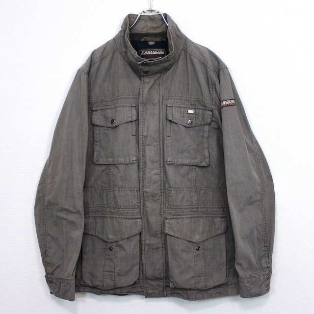 【Caka act2】"NAPAPIJRI" Loose M-65 Type Field Jacket