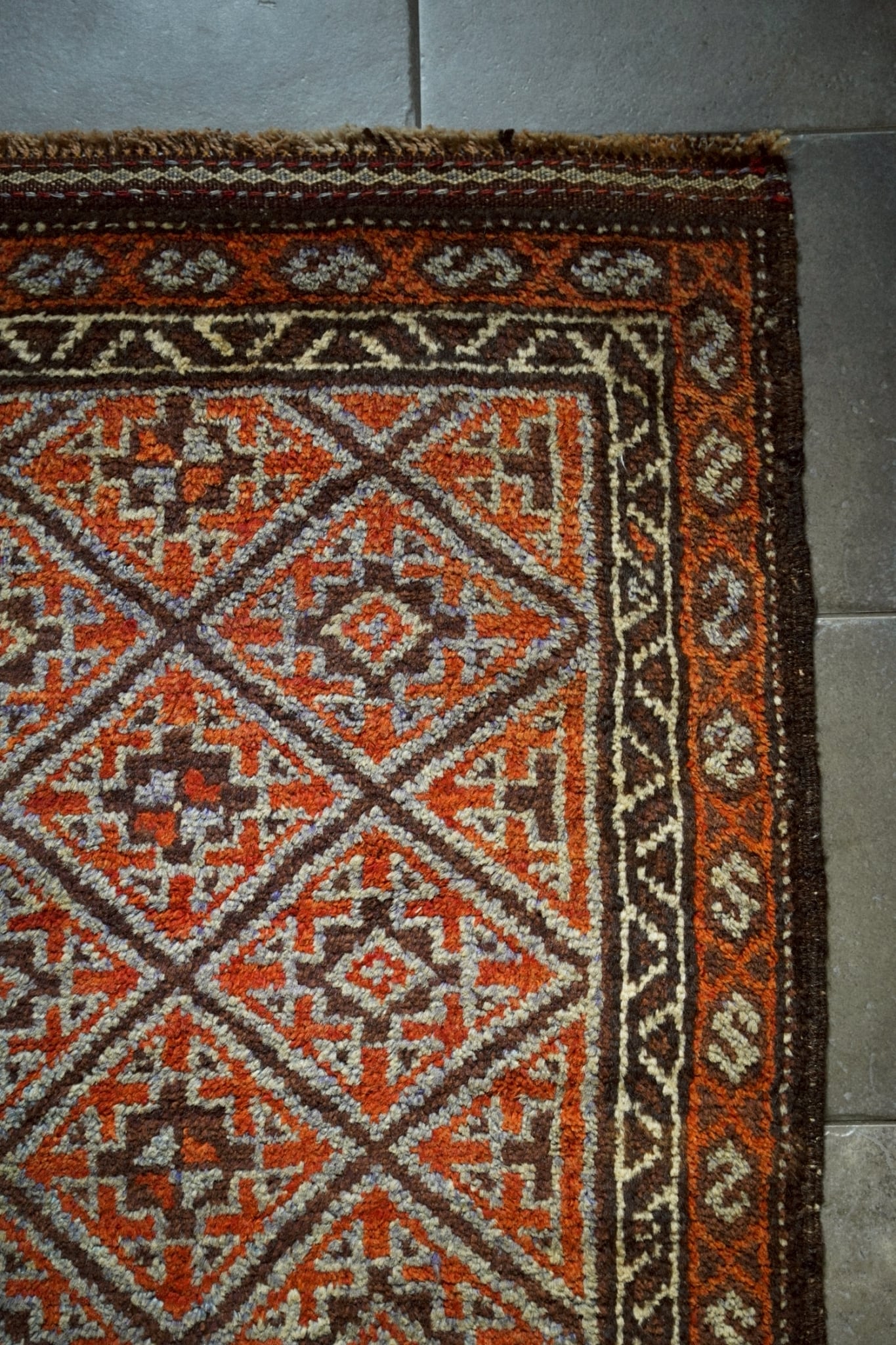 1932-Vintage Taimani rug | 手織りのヴィンテージラグ専門店 | Bahr