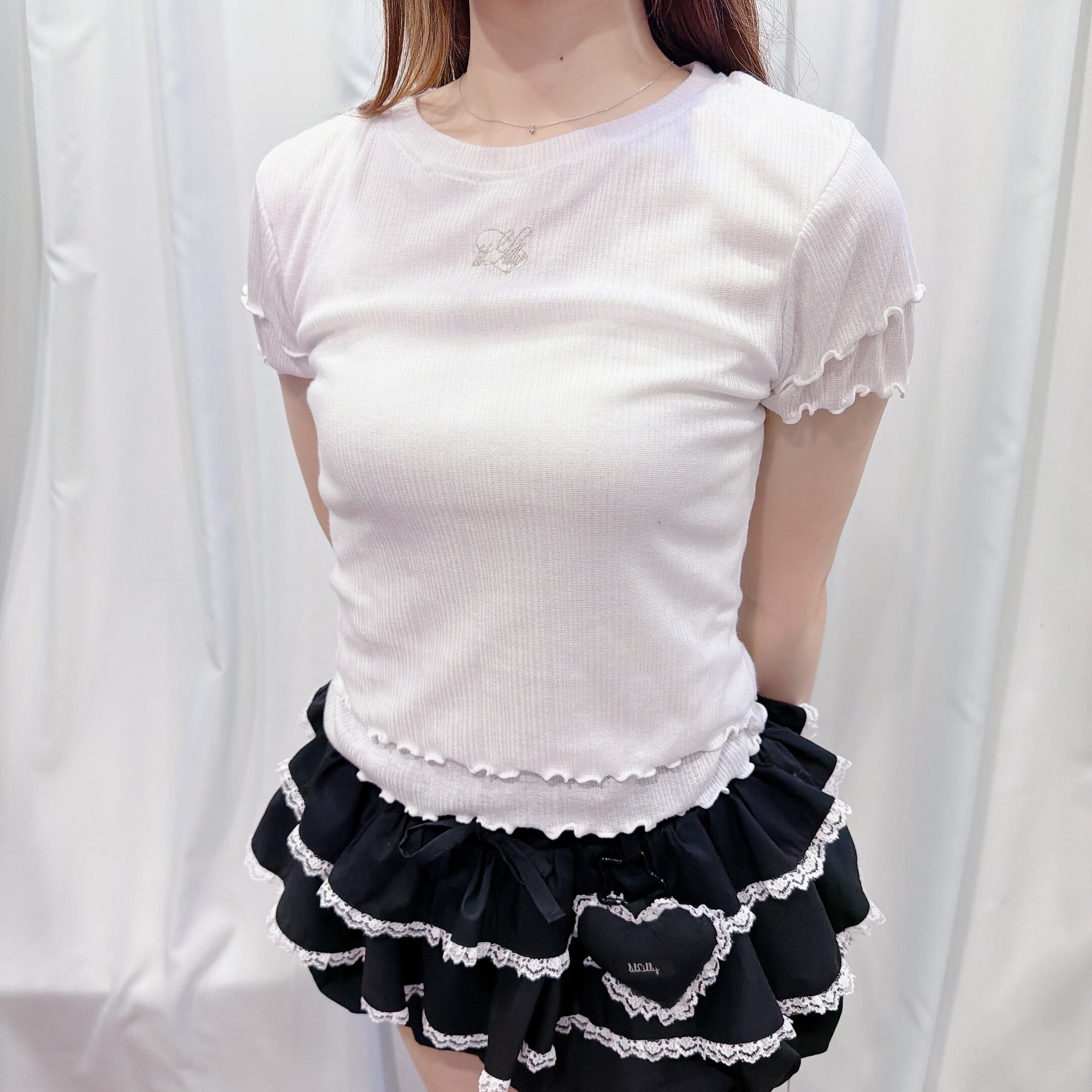 レイヤードラメTシャツ | lilLilly official webstore