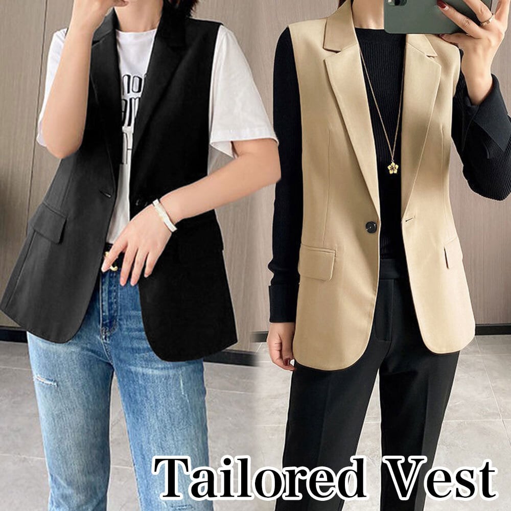 テーラード ベスト レディース 春秋冬 アウター ジレ おしゃれ オフィス ビジネス 通勤 きれいめ 大人 かわいい トレンチ 羽織り 大人可愛い 大人女子