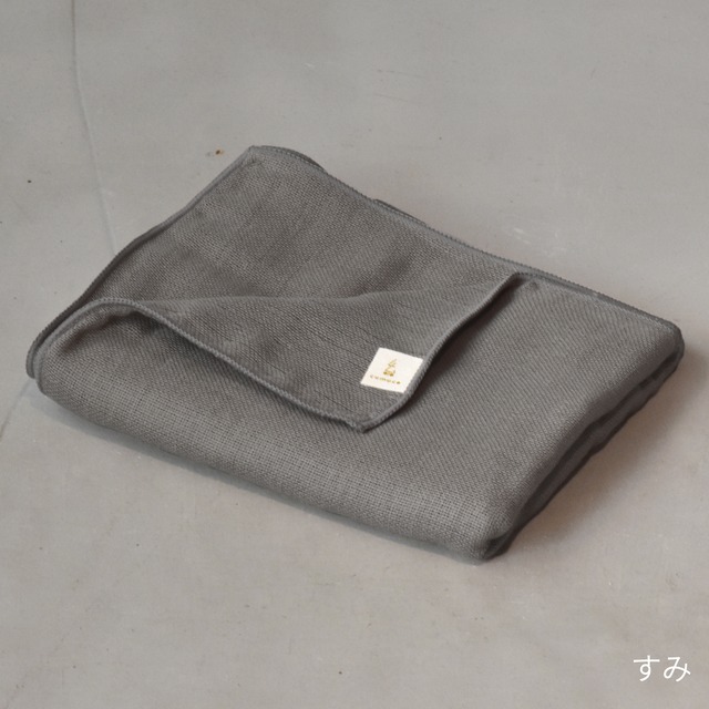 クムコ 6重ガーゼ半分バスタオル 120×33cm【在庫限り】