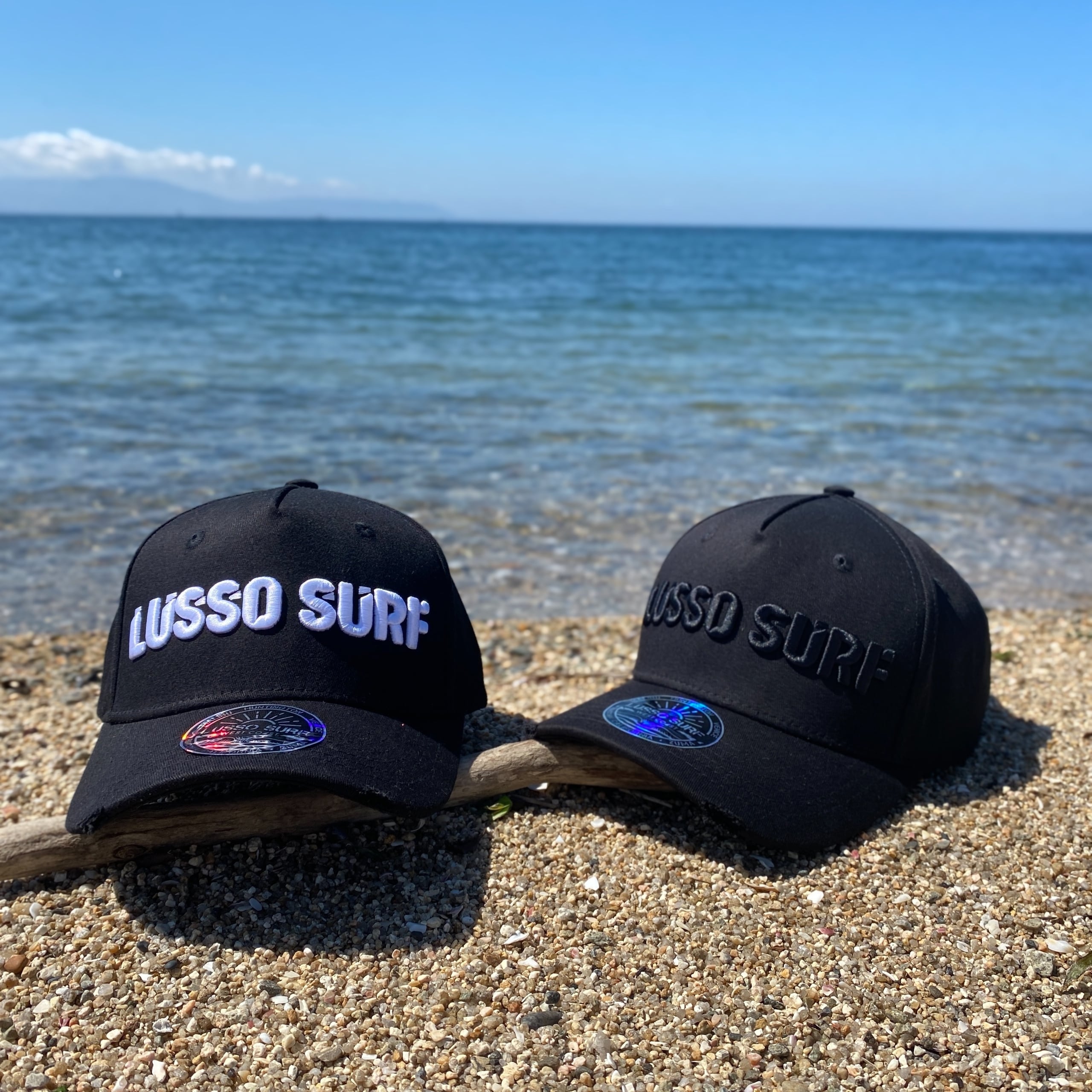 LUSSO SURF Embroidery logo cap【Black/Black】 | LUSSO SURF