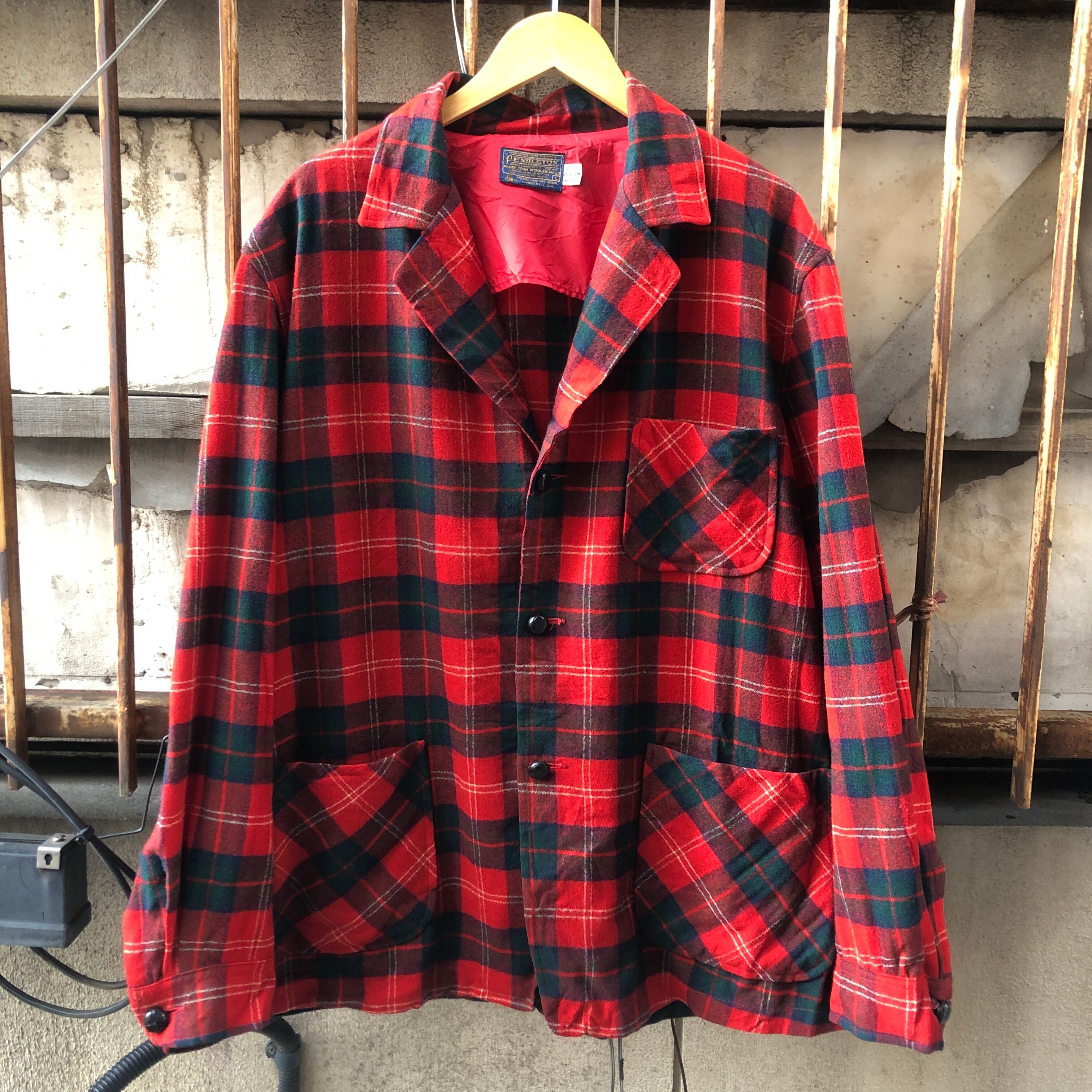 70s Pendleton Check Jacket ペンドルトン チェックジャケット ...