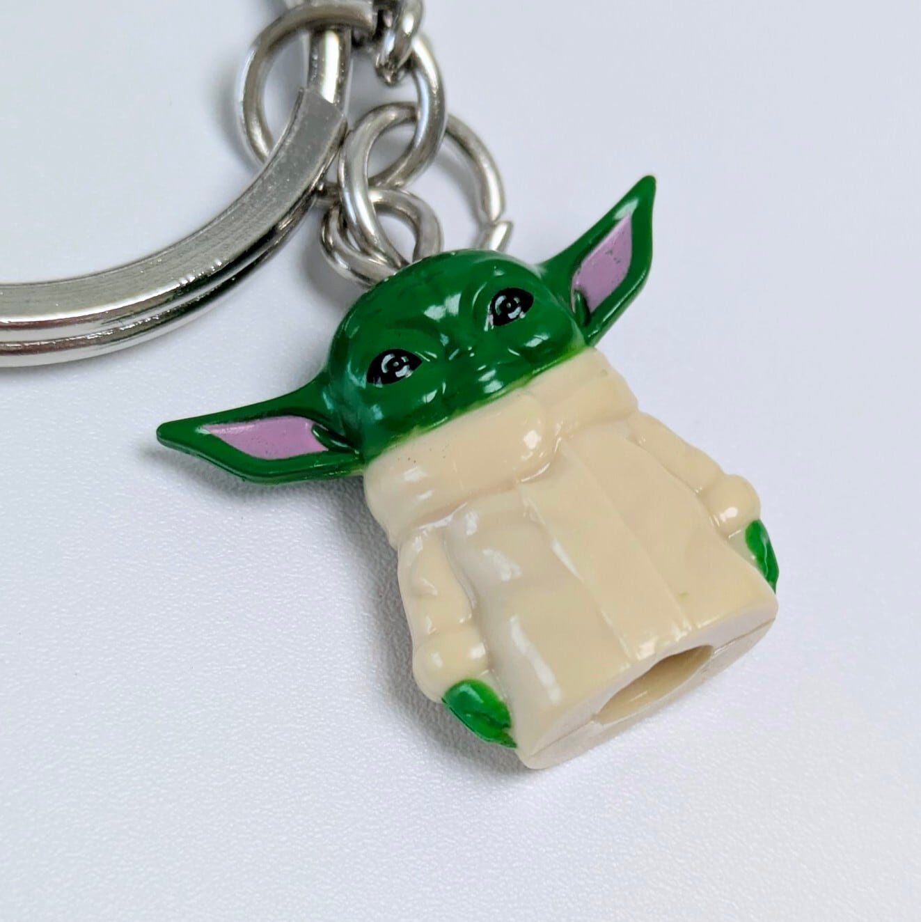 2026年7月中旬再入荷予定！★ブロックフィギュアキーホルダー★【STARWARS ( スター・ウォーズ )/ The Mandalorian ( マンダロリアン )】マンダロリアン/ ディンジャリン  〚アメリカン雑貨 アメトイ〛