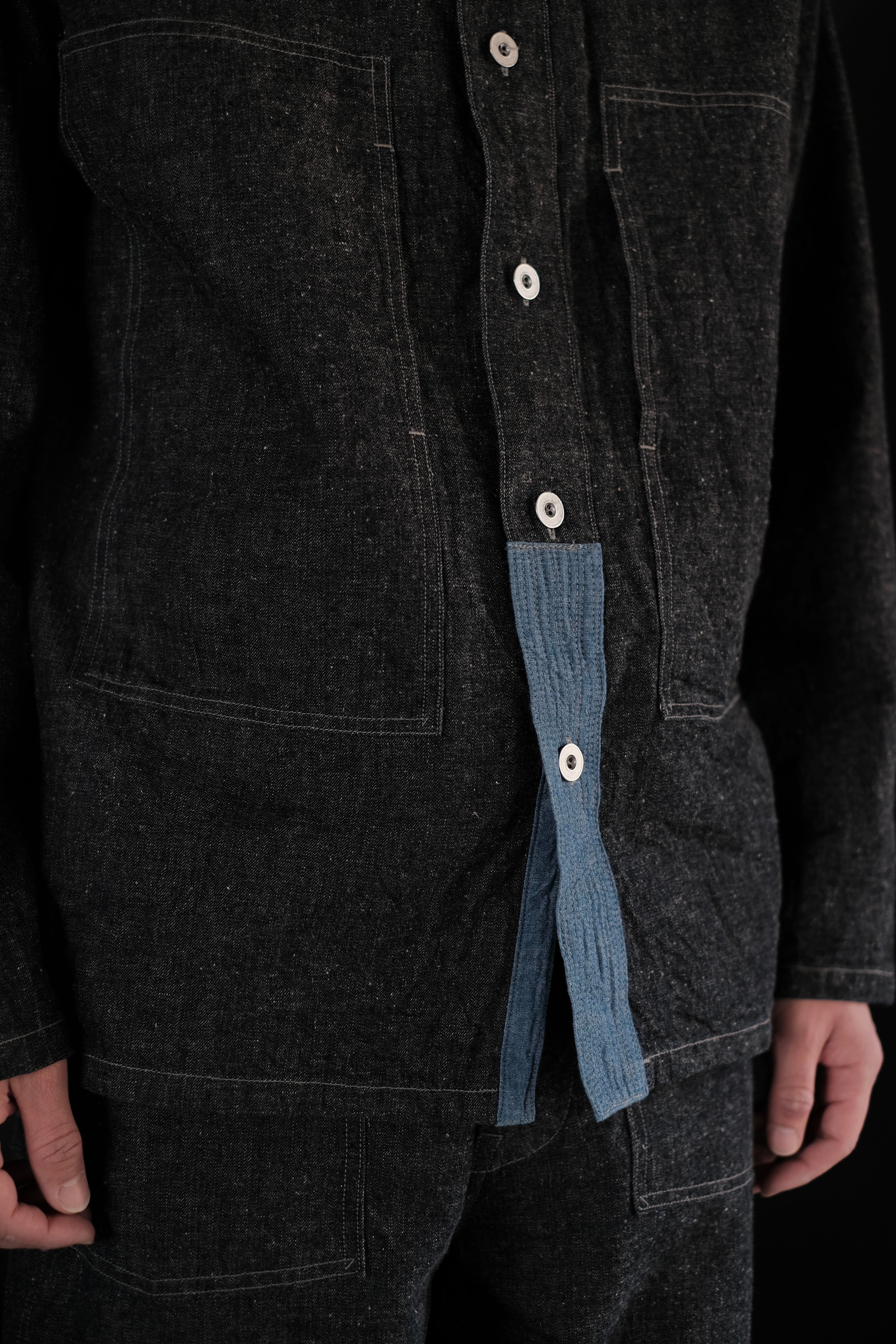 T.T / LOT.718 MODIFIED U.S. ARMY M-35 DENIM PULLOVER | LIVING
