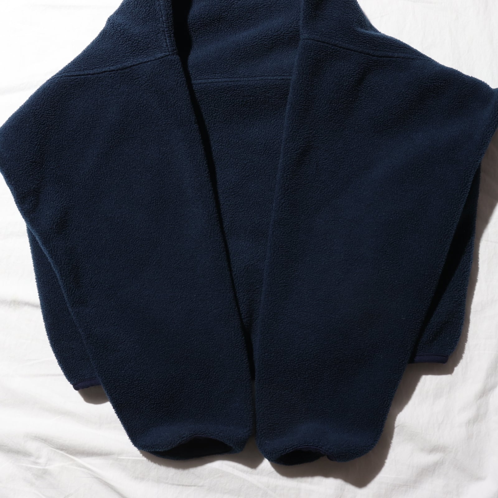 美品 M ロゴ無し珍品 ポルトガル製 ネイビー Snap-T Patagonia